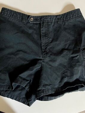 Banana Republic Factory Black Women's Cargo Jean Shorts